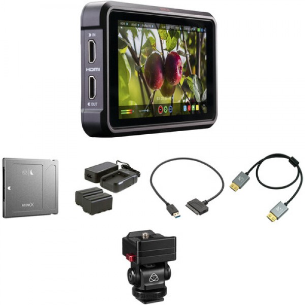 Atomos Ninja V 5" 4K Recording Monitor with 1TB AtomX SSDmini & Mounting Kit